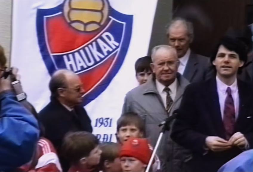 60 ára afmæli Hauka 12. apríl 1991.