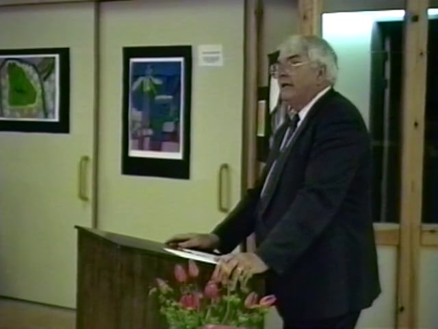 Haukur Helgason slítur Öldutúnsskóla 1991